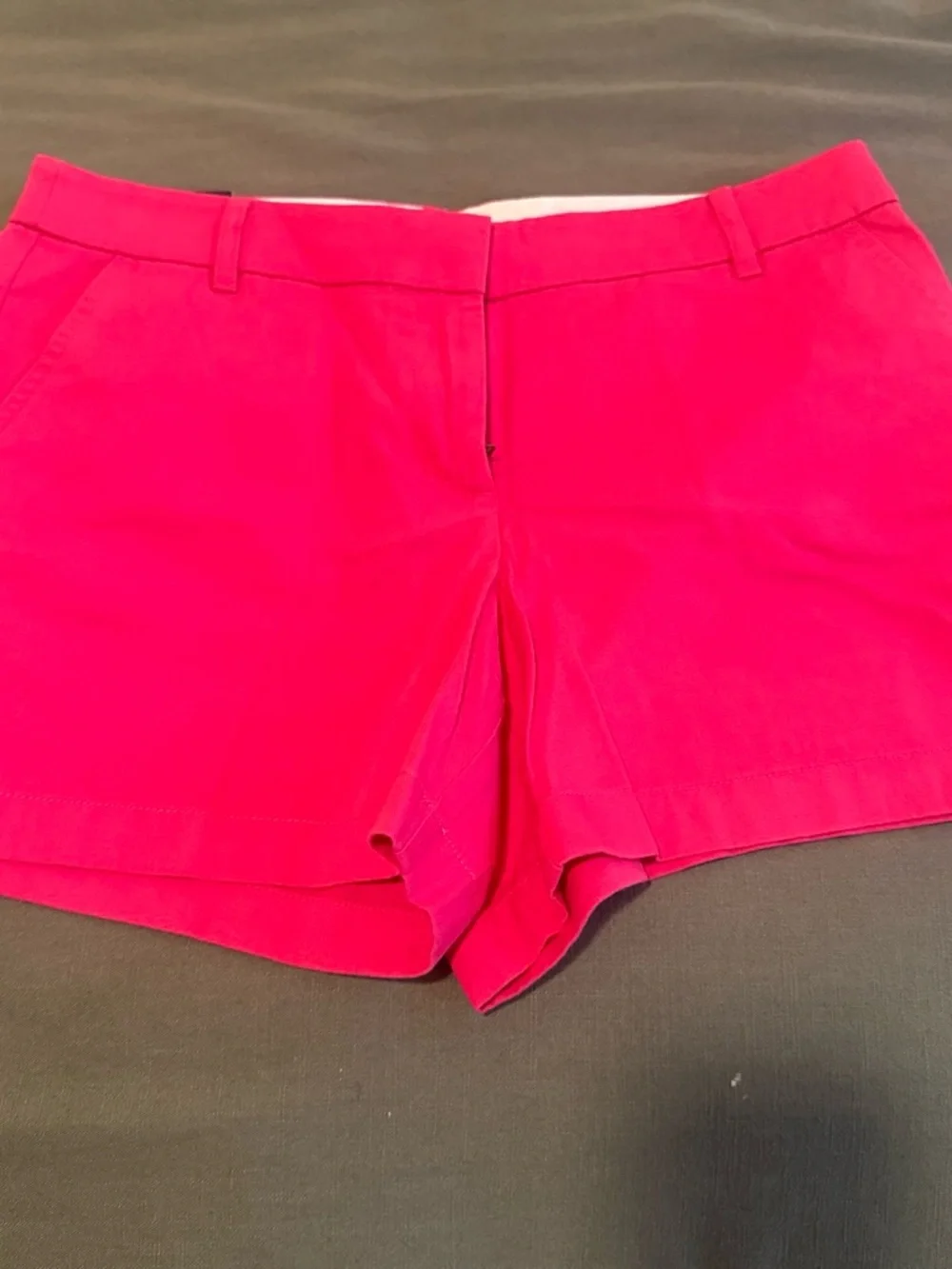 J. Crew Hot Pink Women's Tailored Cotton Shorts